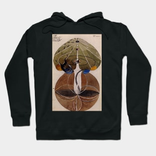 High Resolution Hilma af Klint The Tree Of Knowledge No 2 Series W 1915 Hoodie